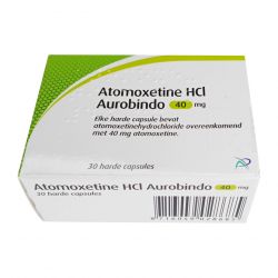 Атомоксетин HCL 40 мг Европа :: Аналог Когниттера :: Aurobindo капс. №30 в Саратове и области фото